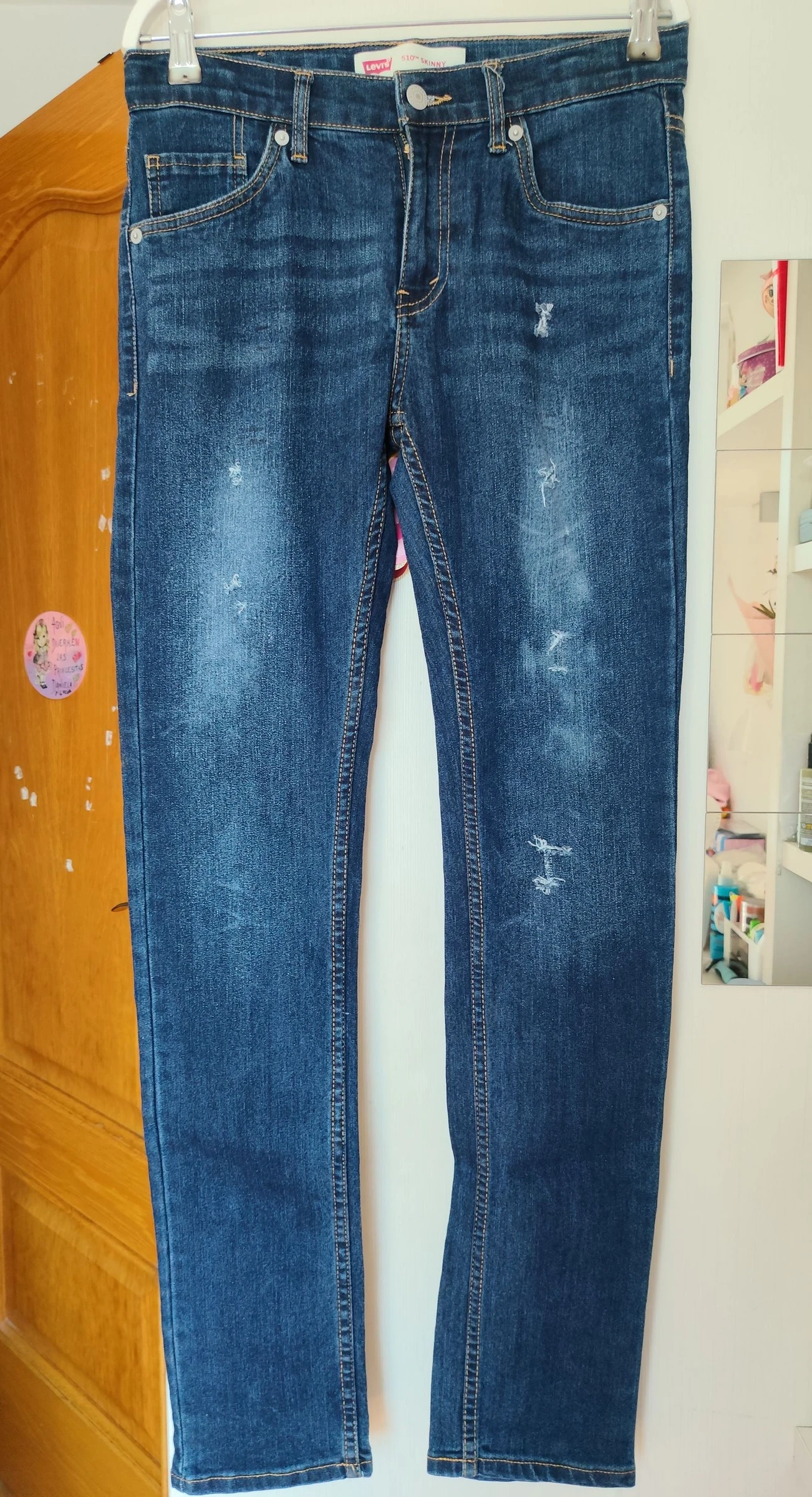 Levi's 510 Skinny Jeans Women's Size 16 Years or XS Women – photo 2